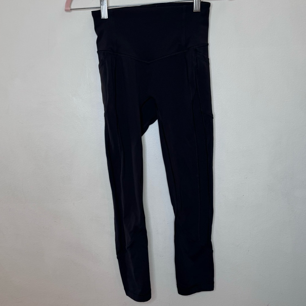 Lululemon All the Right Places High-Rise Crop 23" black Size 4